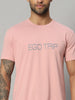 Ego Trip Round Neck Peach Color T-shirt
