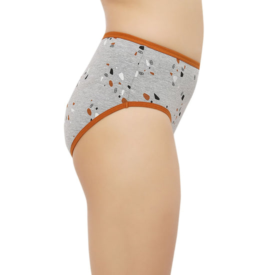 Bluenixie Cotton Printed Hipster Panties Pack of 3 