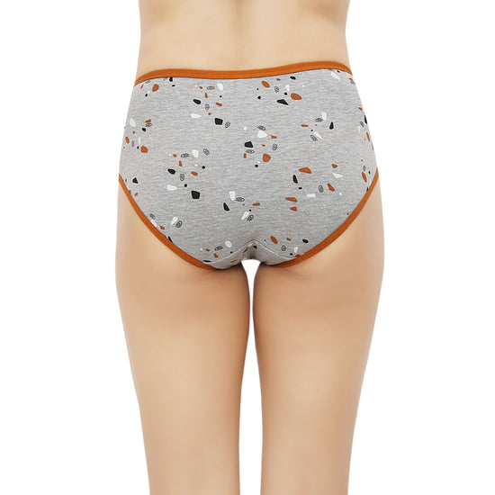 Bluenixie Cotton Printed Hipster Panties Pack of 3 