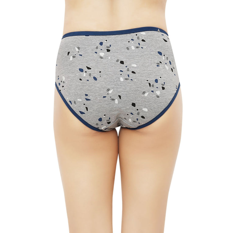 BlueNixie Cotton Printed Hipster Panties Pack of 3