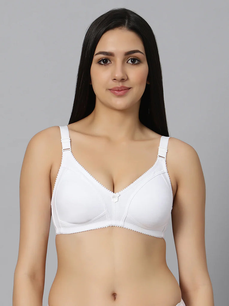 BlueNixie T-Shirt Bra Combo set of 2 White-Skin Colors for women