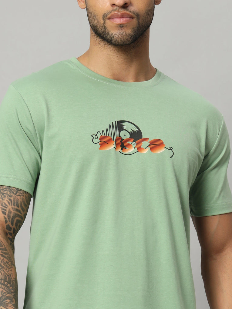 Ego Trip Round Neck Pista Color T-shirt