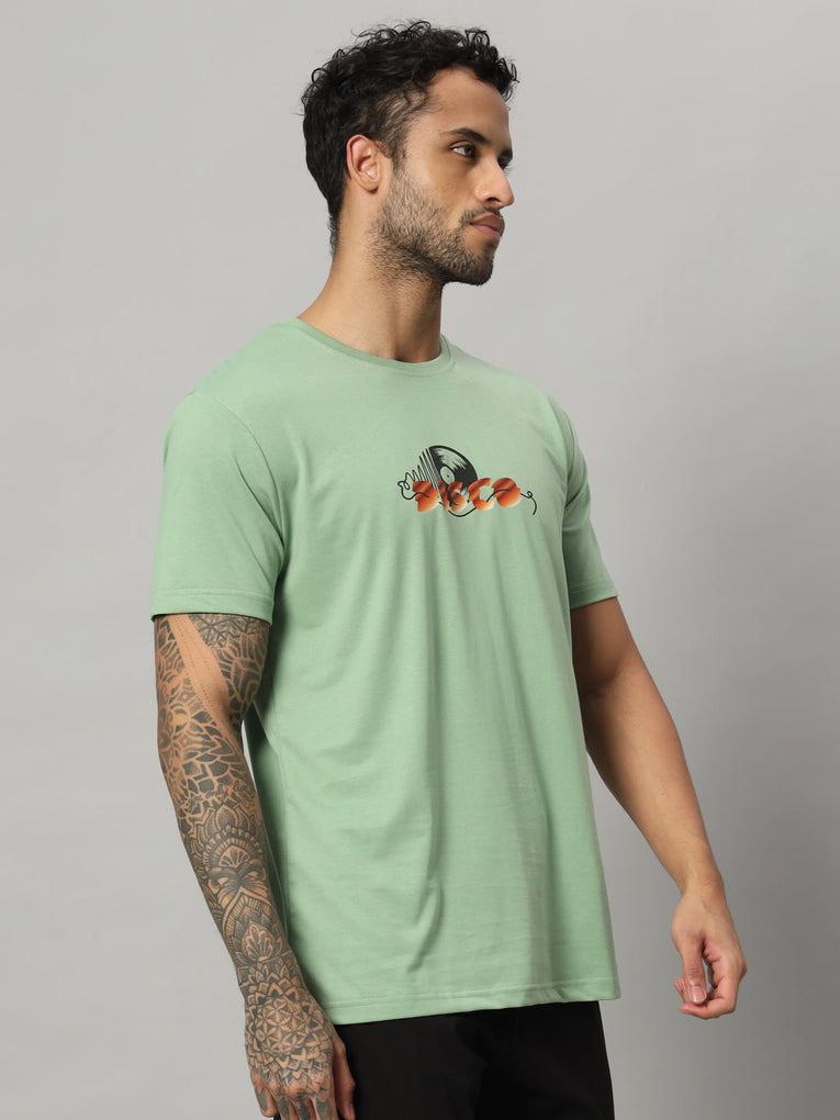 Ego Trip Round Neck Pista Color T-shirt