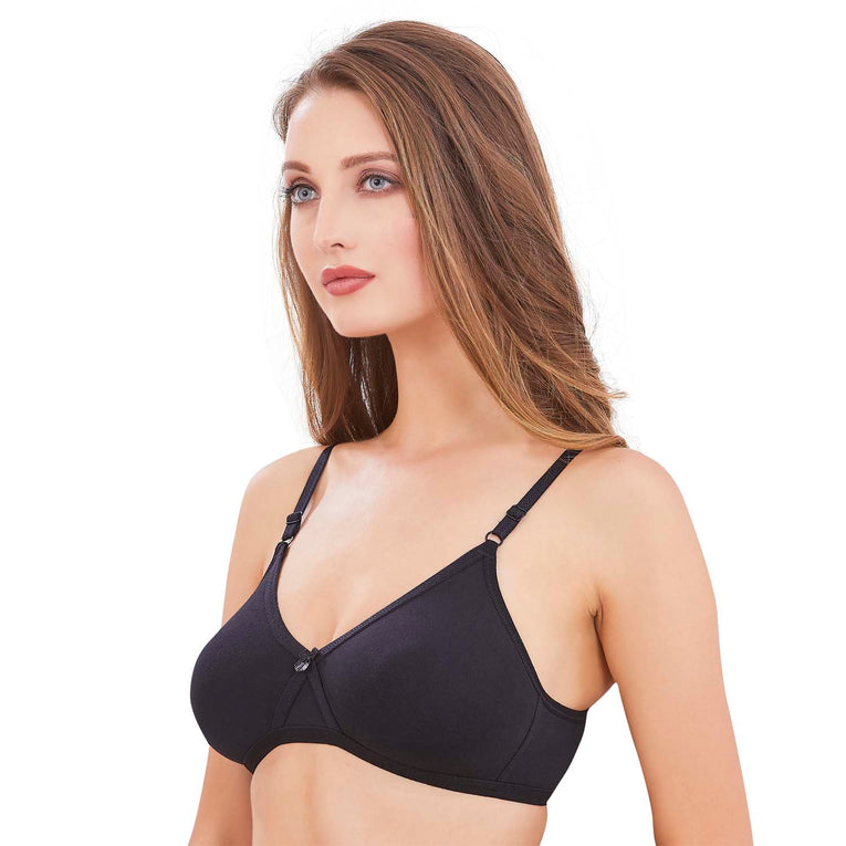 BlueNixie the best Cotton Comfort Cross Elastic T shirt Bra