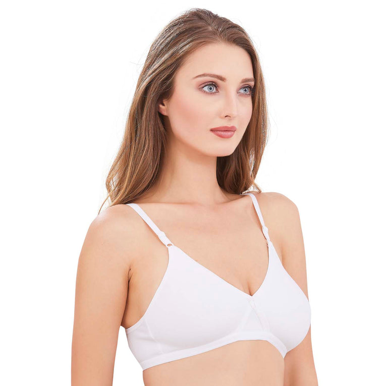 BlueNixie the best Cotton Comfort Cross Elastic T shirt Bra