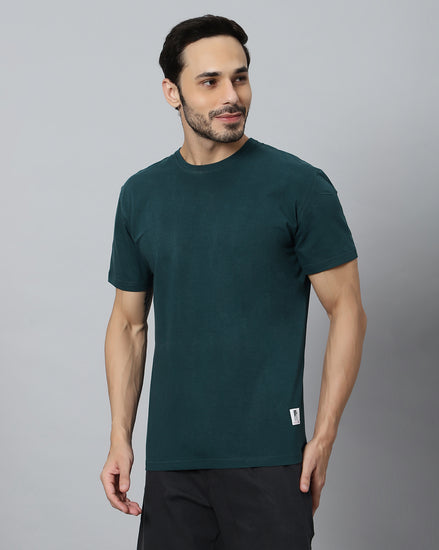 Ego trip Airforce color round neck half sleeve t-shirt