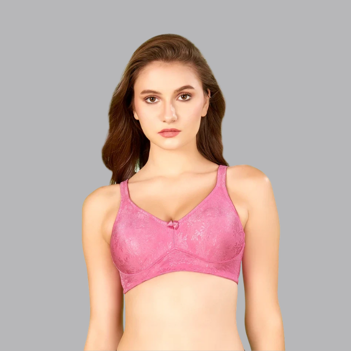 BlueNixie Smooth Cups Jacquard Full Coverage Bra