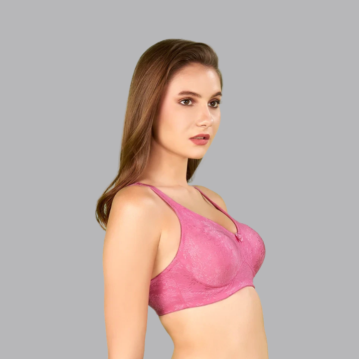 BlueNixie Smooth Cups Jacquard Full Coverage Bra