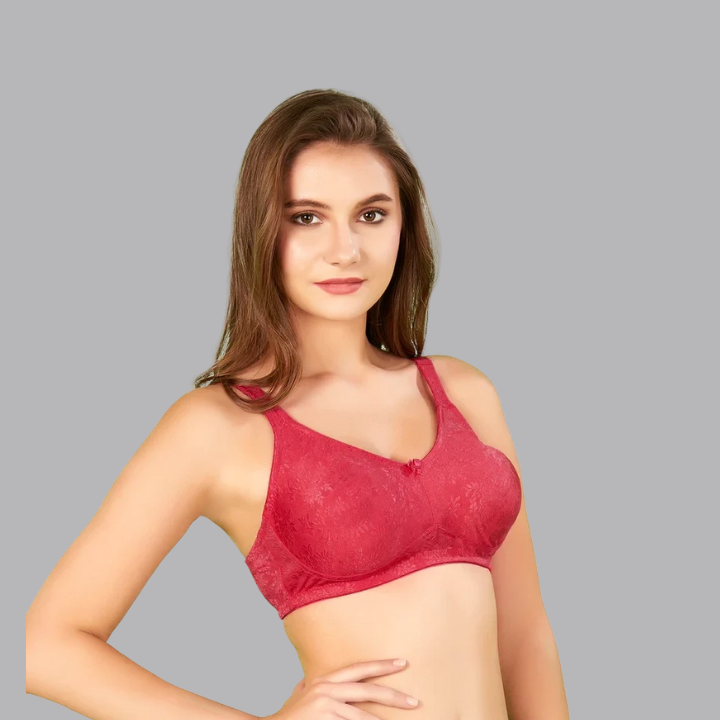 BlueNixie Smooth Cups Jacquard Full Coverage Bra