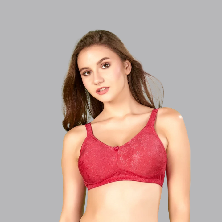 BlueNixie Smooth Cups Jacquard Full Coverage Bra